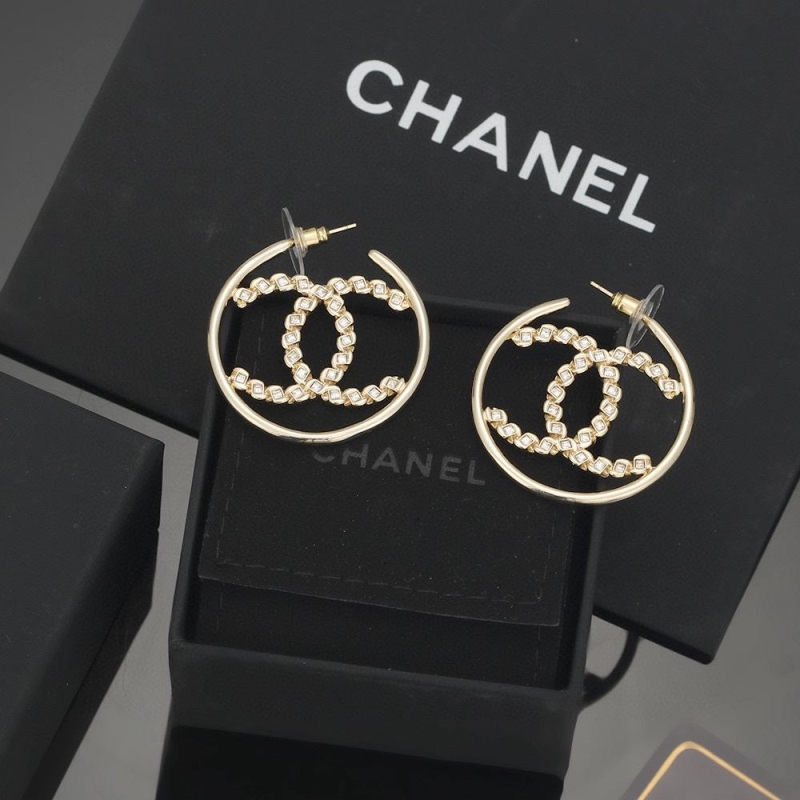 Ch*el earrings